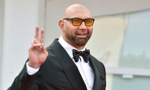 Actor Dave Bautista attending the Venice Film Festival.