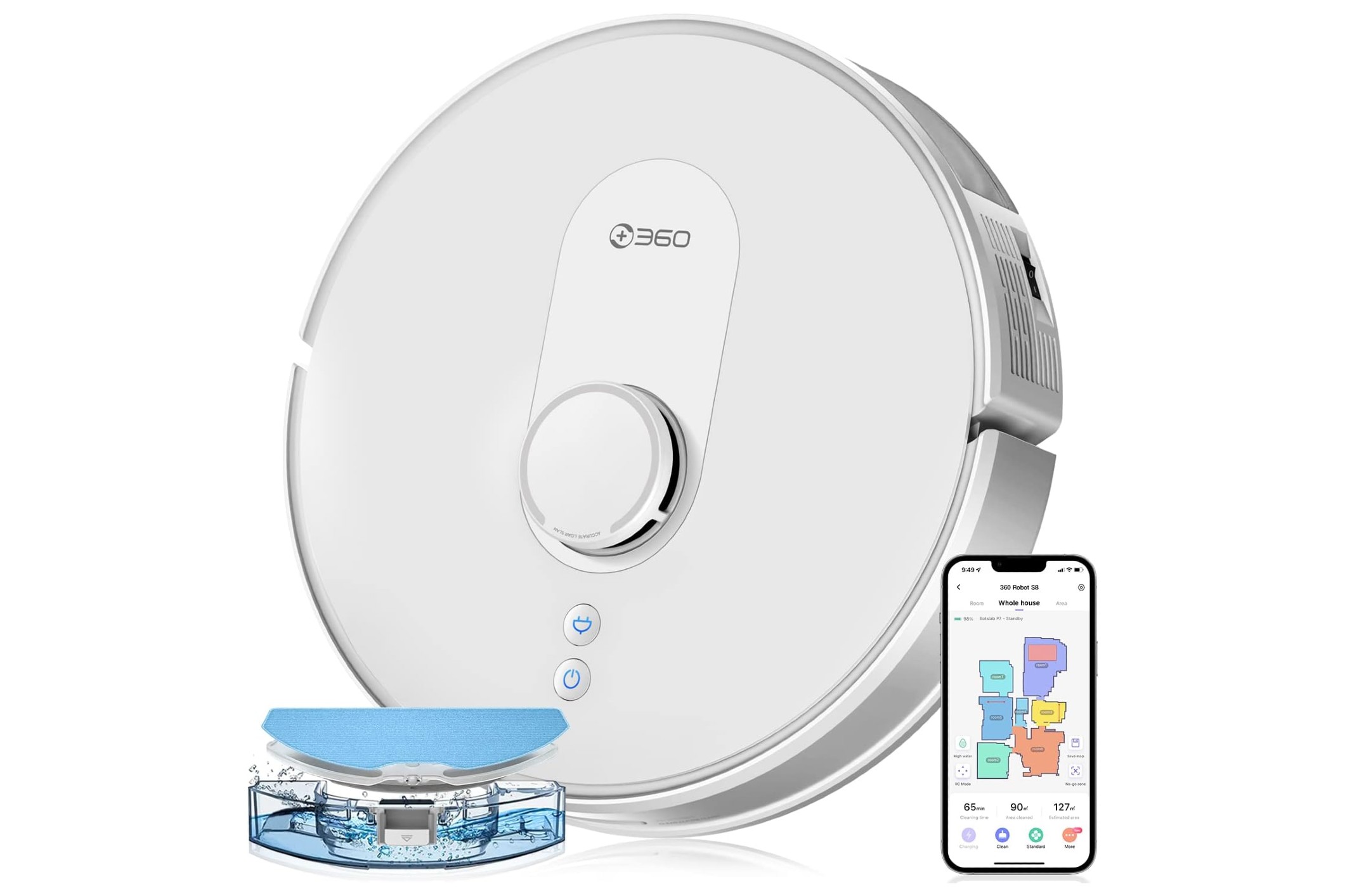 360 robot vacuum for pet