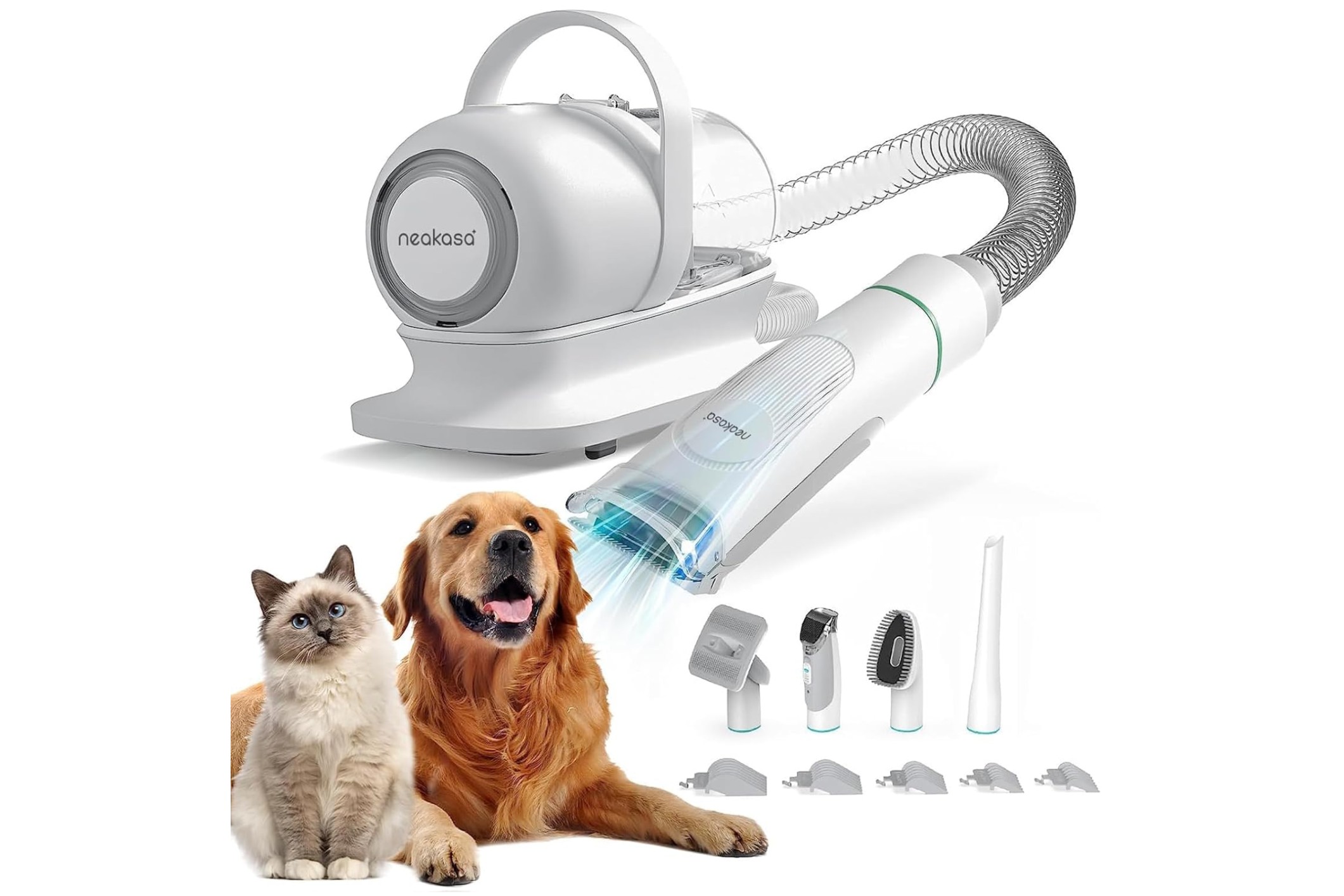 neabot pet grooming vacuum